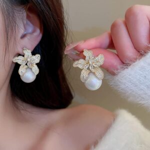 Golden Bloom Studs