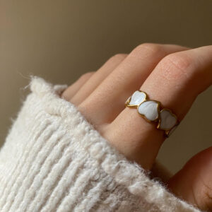 18K LUNA LOVE RING