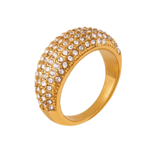 18K SHIMMER BAND RING