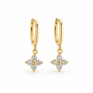 Pvd Gold mini Hoops