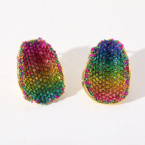 CRYSTAL RAINBOW STUDS