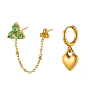 18k Tiara Set of Earrings